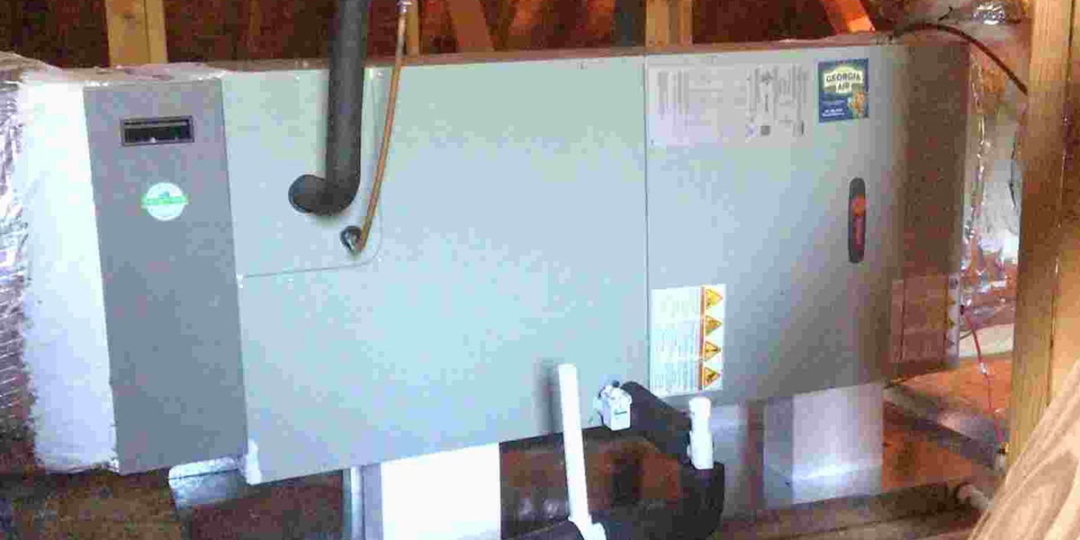 where is the blower motor on a furnace