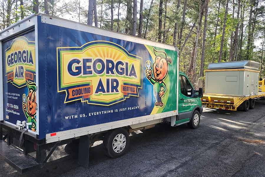 Georgia Air service truck