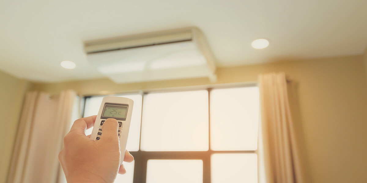 is it more energy efficient to leave ac on