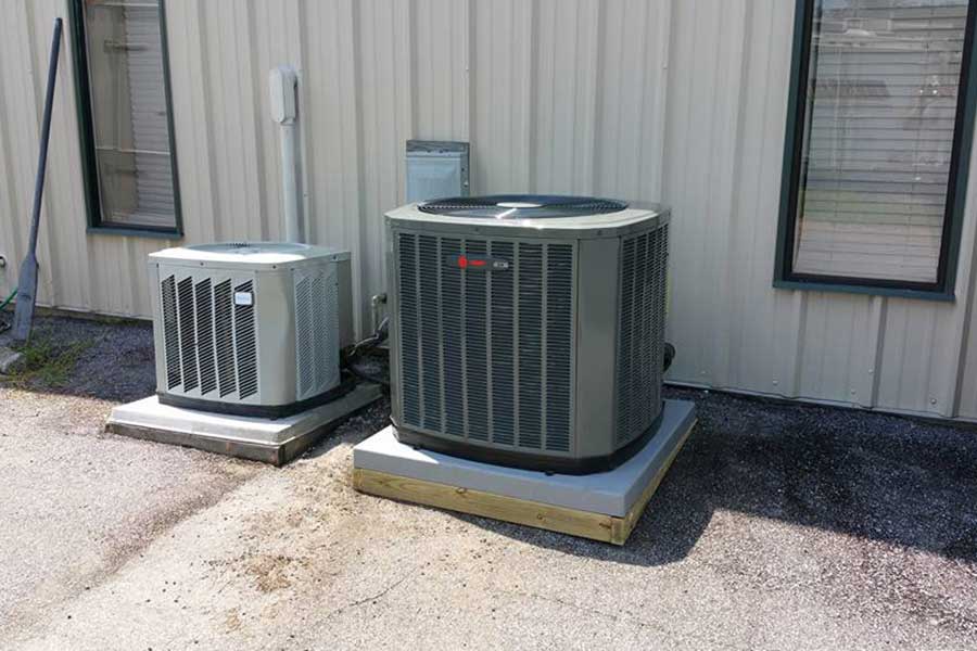 Dual Outdoor AC Units